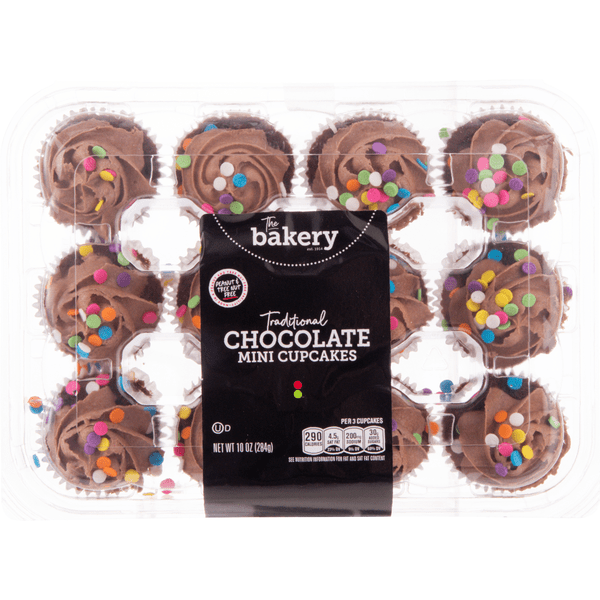 Save on Stop & Shop The Bakery Mini Traditional Chocolate Cupcakes