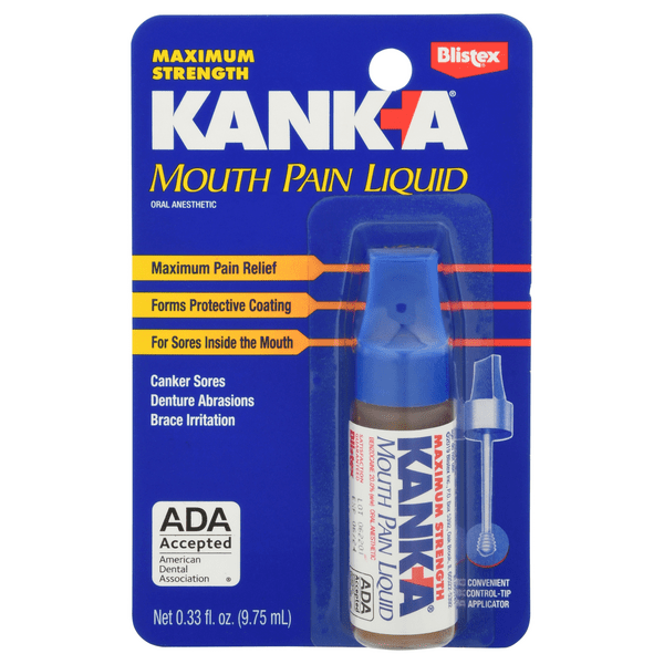 Save on Blistex KankA Mouth Pain Liquid Oral Anesthetic Maximum