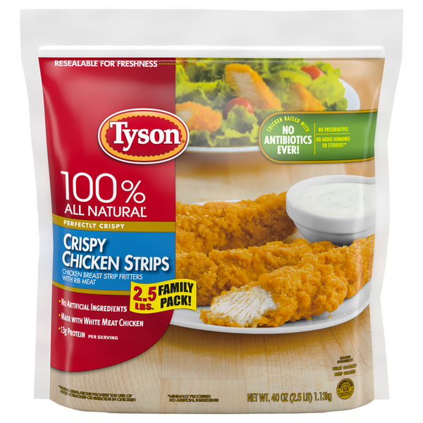 Save on Tyson Crispy Chicken Strips Family Pack Order Online Delivery