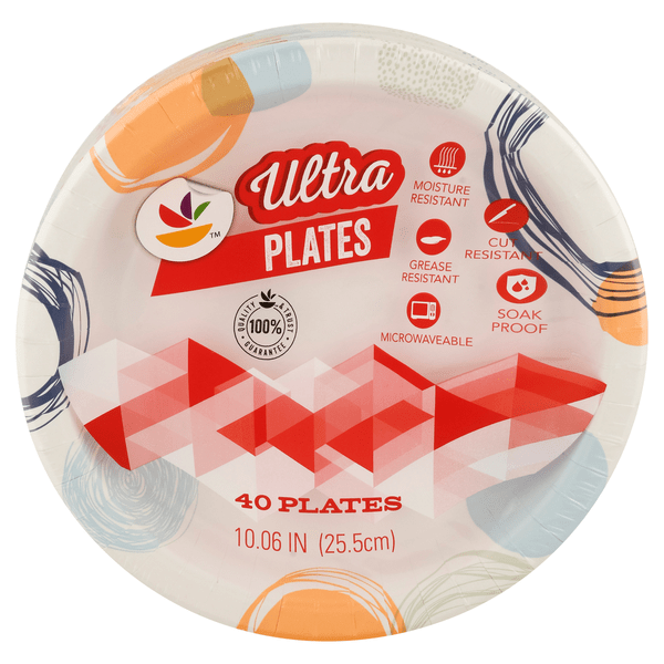 Save on Our Brand Ultra Paper Plates 10.06 Inch Order Online Delivery