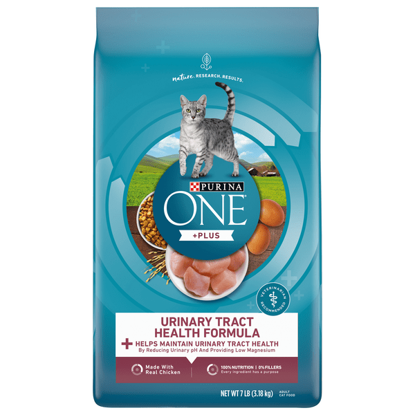 Save on Purina ONE +Plus Urinary Tract Health Formula Adult Dry Cat