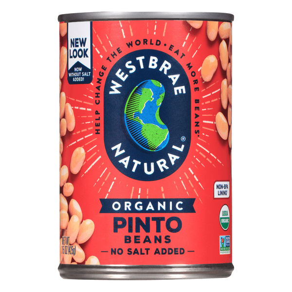 Save on Westbrae Natural Pinto Beans No Salt Added Organic Order Online
