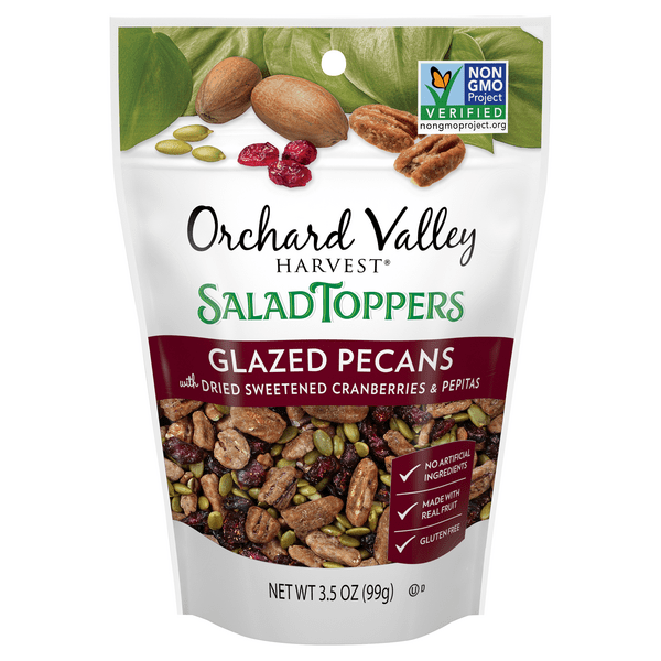 Save on Orchard Valley Harvest Salad Toppers Glazed Pecans Order Online
