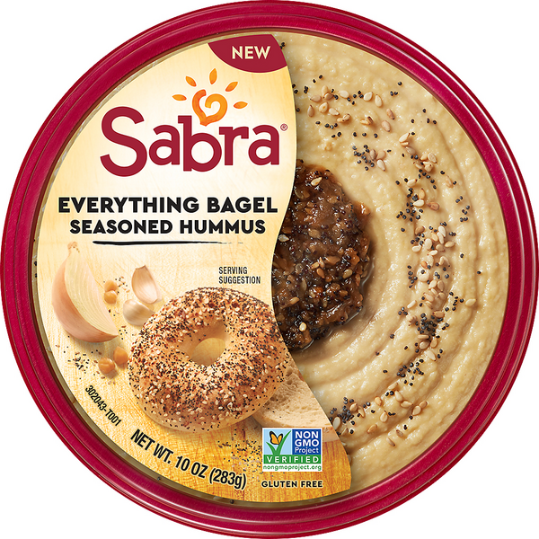 Save on Sabra Gluten Free Everything Bagel Seasoned Hummus Order Online