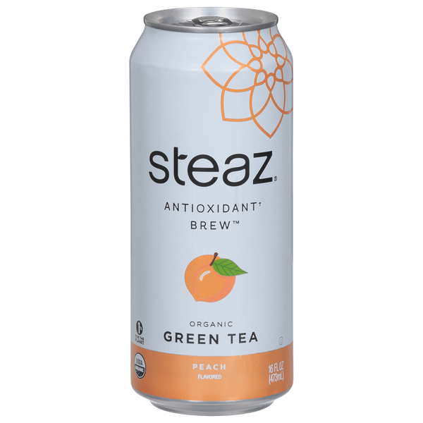 Save on Steaz Antioxidant Brew Peach Green Tea Organic Order Online