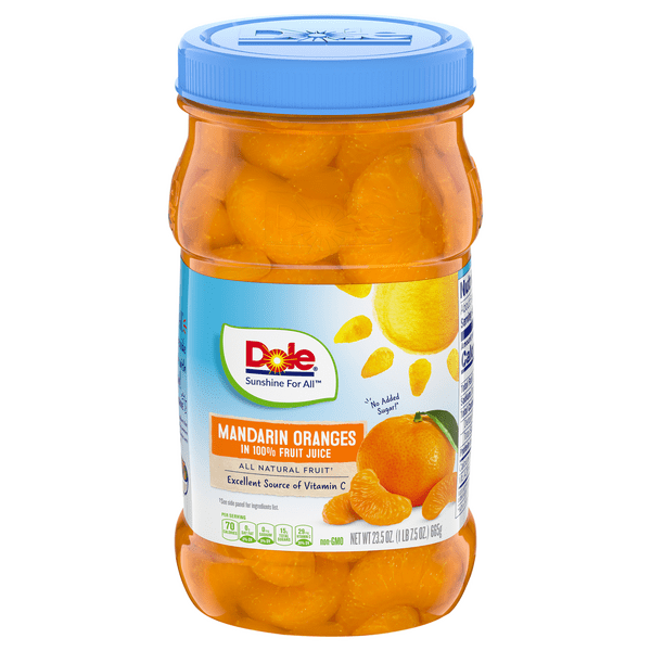 Save on Dole Harvest Best Mandarin Oranges in 100 Fruit Juice Order
