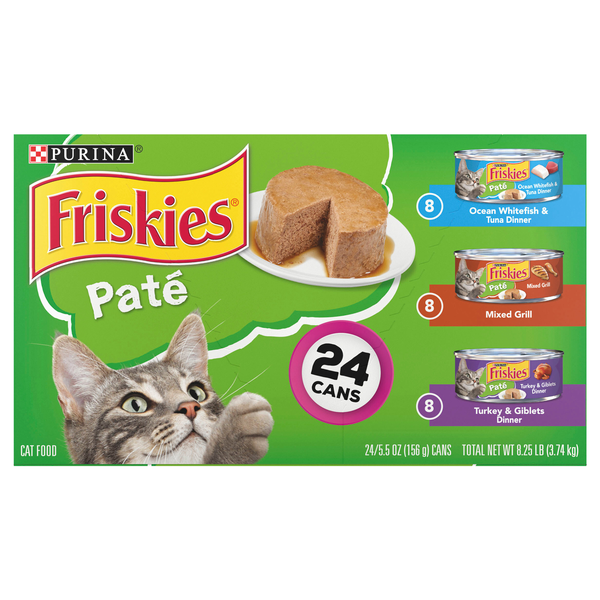 Save on Friskies Pate Wet Cat Food Variety Pack 24 ct Order Online Delivery GIANT