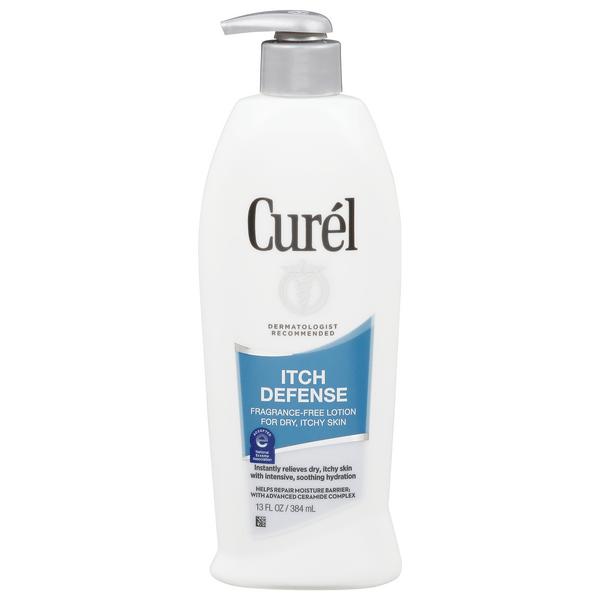 Save on Curel Itch Defense Lotion for Dry Itchy Skin Pump Order Online