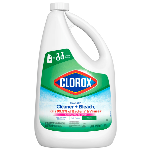 Save on Clorox Original CleanUp Cleaner + Bleach Refill Order Online