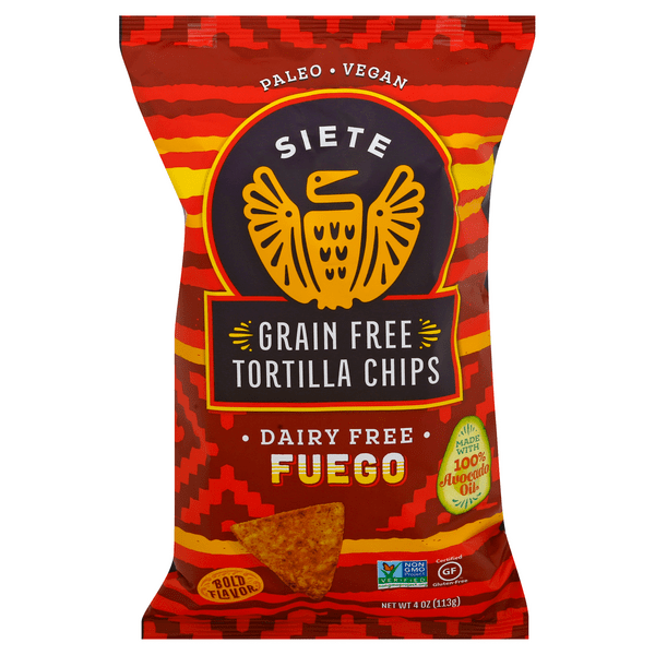 Save on Siete Grain Free Tortilla Chips Fuego Gluten Free Order Online