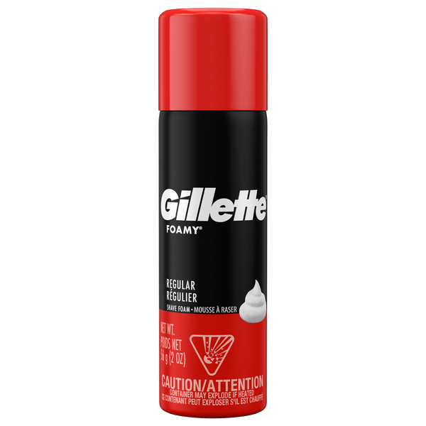 Save on Gillette Foamy Shave Foam Regular (Travel Size) Order Online Delivery Stop & Shop