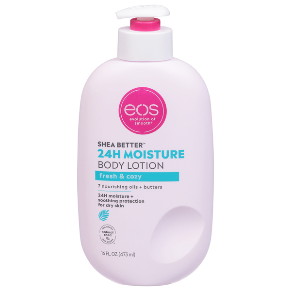 Save on eos Shea Better 24H Moisture Body Lotion Fresh & Cozy Order