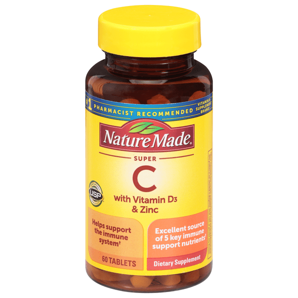 Save on Nature Made Super C Immune Complex with Zinc Dietary Supplement