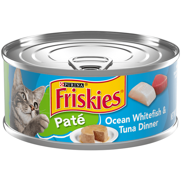 Save on Friskies Pate Wet Cat Food Ocean Whitefish & Tuna Dinner Order
