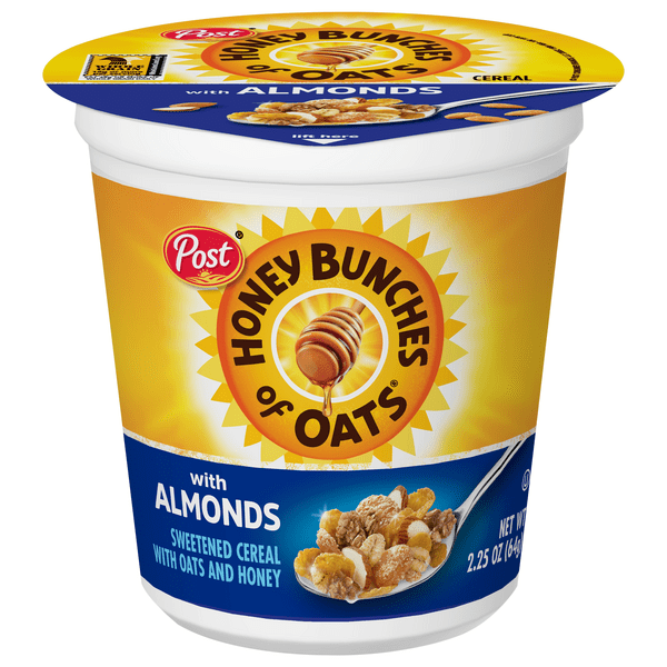 Save on Post Honey Bunches of Oats Cereal Crispy with Almonds Order