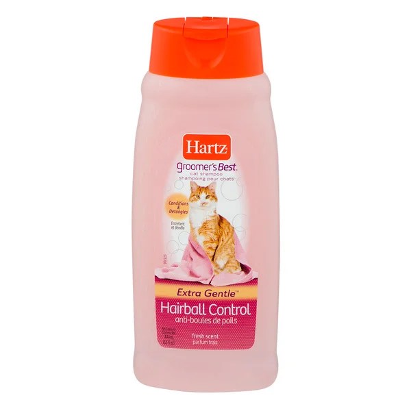 Save on Hartz Groomer's Best Shampoo for Cats Hairball Control Order