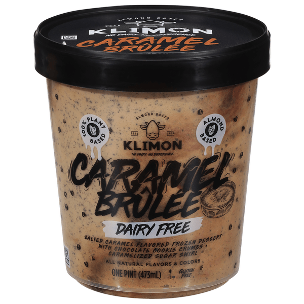 Save on Klimon Dairy Free Frozen Dessert Caramel Brulee Order Online