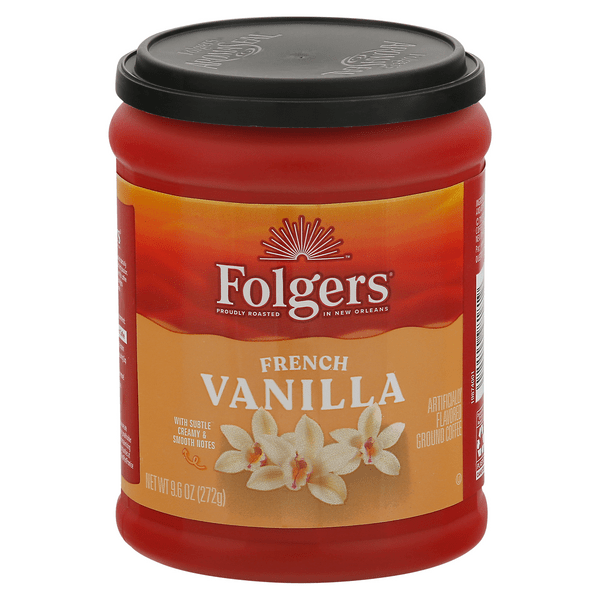 Save on Folgers French Vanilla Coffee (Ground) Order Online Delivery