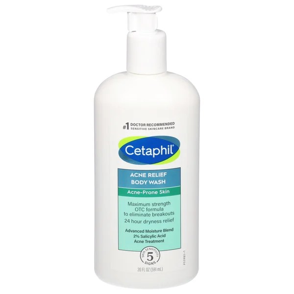 Save on Cetaphil Acne Relief Body Wash with Salicylic Acid Pump Order