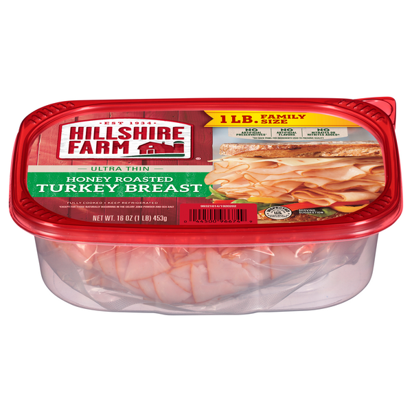 Save on Hillshire Farm Turkey Breast Honey Roasted Ultra Thin Sliced