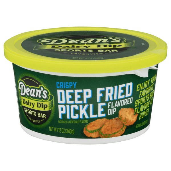 Save on Dean's Dairy Dip Sports Bar Crispy Deep Fried Pickle Flavored