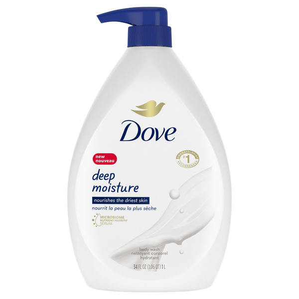 Save on Dove Deep Moisture Nourishing Body Wash Pump Order Online