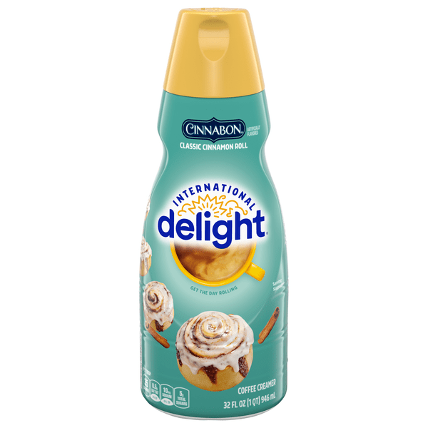 Save on International Delight Cinnabon Cinnamon Roll Flavored Coffee