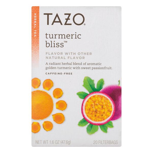 Save on Tazo Turmeric Bliss Herbal Tea Bags Order Online Delivery