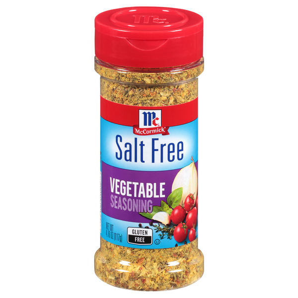 Save on McCormick Salt Free Vegetable Seasoning Gluten Free Order