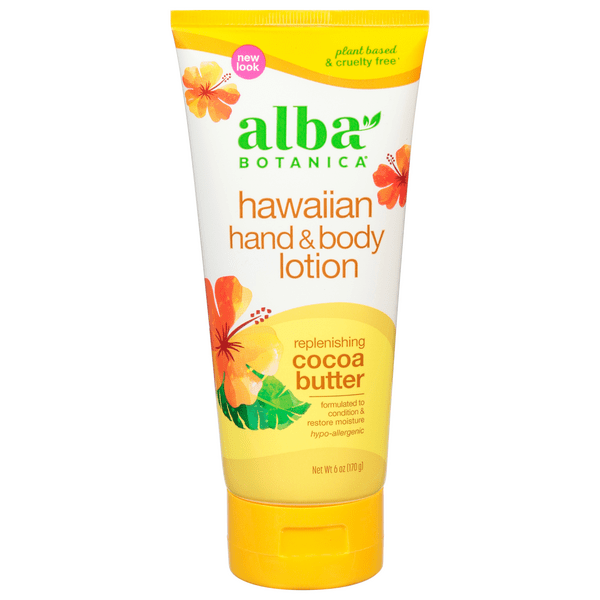 Save on Alba Botanica Hawaiian Hand & Body Lotion Cocoa Butter Order