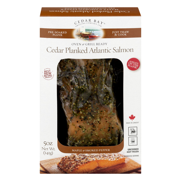 Cedar Bay Cedar Planked Maple And Smoked Pepper Salmon Oz From My XXX