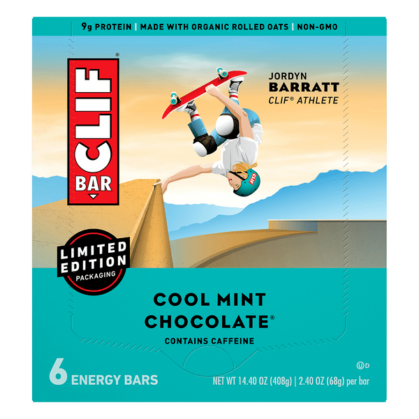 Save on Clif Energy Bars Cool Mint Chocolate Organic Limited Edition