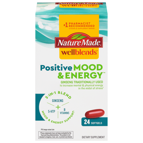 Save on Nature Made Wellblends Positive Mood & Energy Softgels Order