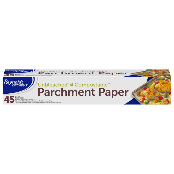Save on Reynolds Kitchens Unbleached Compostable Parchment Paper Order