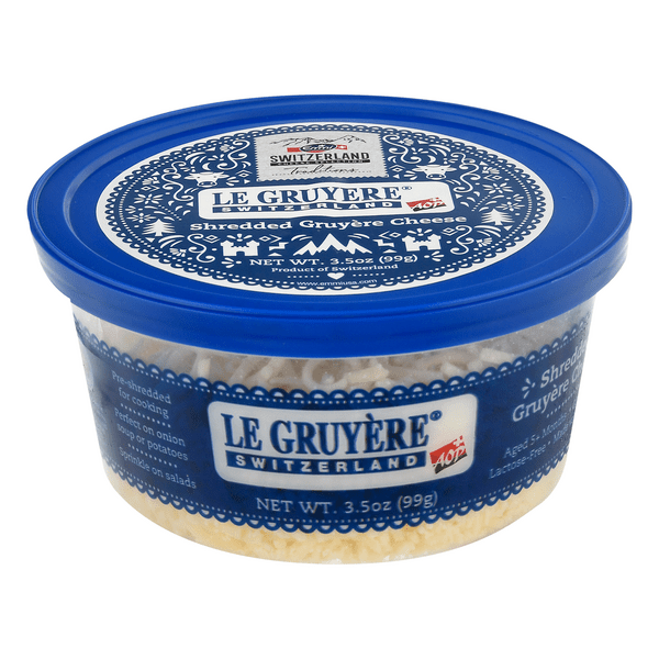 Save on Emmi Switzerland Le Gruyere AOP Cheese Shredded Order Online
