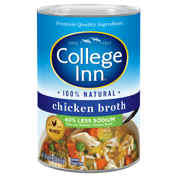Save on College Inn Chicken Broth Fat Free & Low Salt Order Online