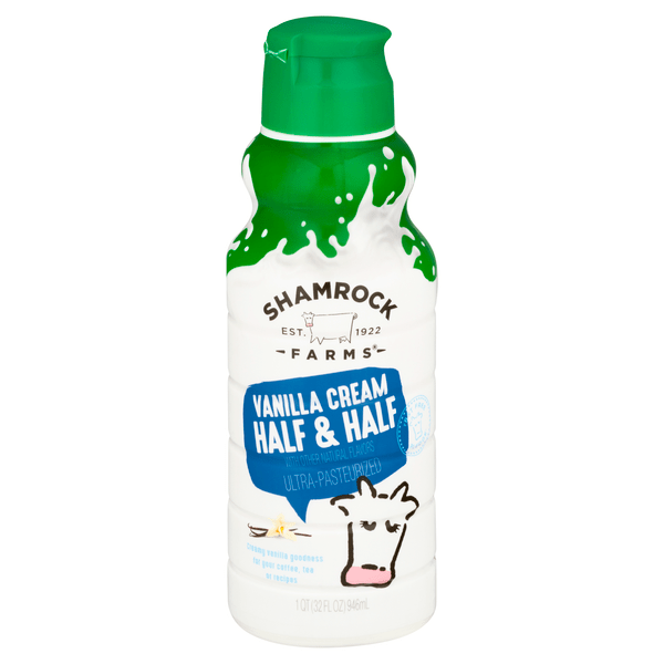 Save on Shamrock Farms Half & Half Cream Vanilla Order Online Delivery