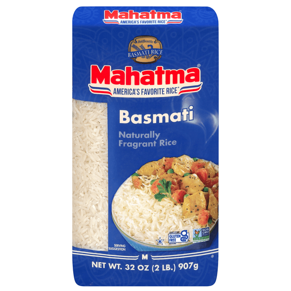 Save on Mahatma Basmati Rice Naturally Fragrant Gluten Free Order