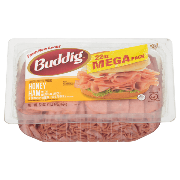 Save on Buddig Deli Sliced Honey Ham Gluten Free Mega Pack Order Online