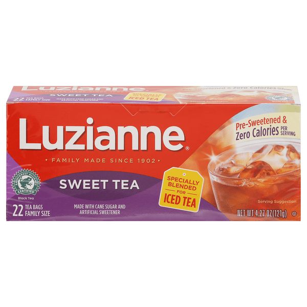 Save on Luzianne Sweet Tea Bags Family Size Order Online Delivery