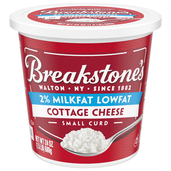 Save on Breakstone's Cottage Cheese 2 Milkfat Small Curd Low Fat Order