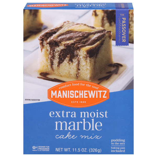 Save on Manischewitz Extra Moist Marble Cake Mix Kosher For Passover