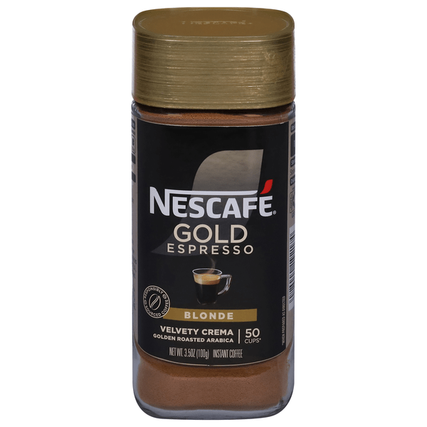 Save on Nescafe Gold Espresso Blonde Instant Coffee Order Online