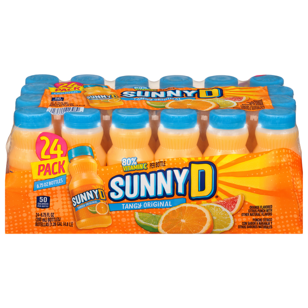 Sunny D Nutrition Label