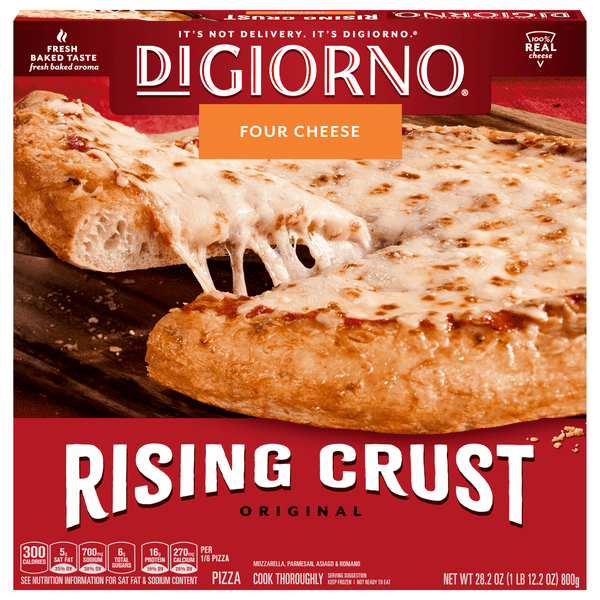 Save on DiGiorno Rising Crust Pizza Four Cheese Original Order Online