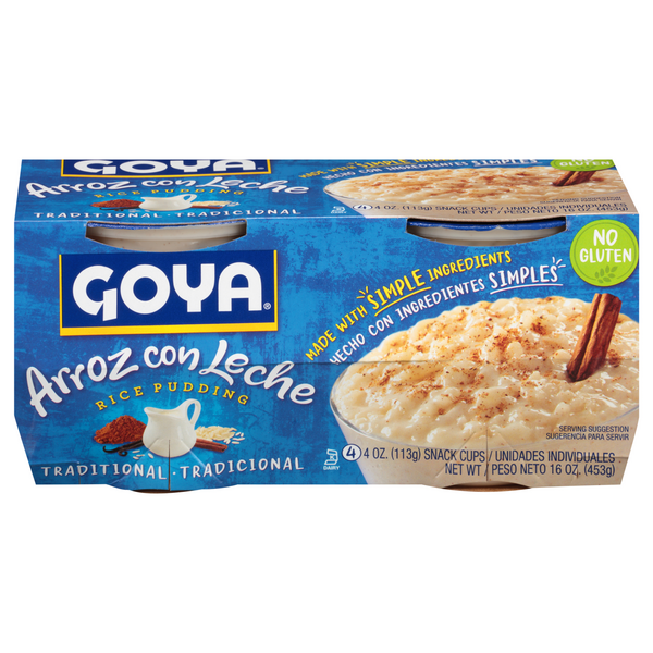 Save on Goya Rice Pudding Traditional 4 ct Order Online Delivery
