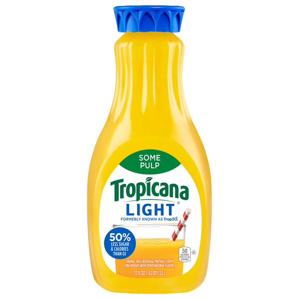 Save on Tropicana Light Orange Juice Beverage Some Pulp Order Online Delivery MARTIN'S