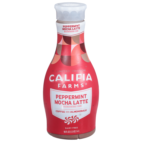 Save on Califia Farms Peppermint Mocha Latte Flavored Almondmilk Coffee