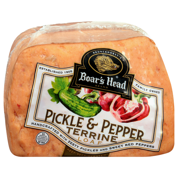 Save on Boar's Head Deli Pickle & Pepper Loaf (Regular Sliced) Order
