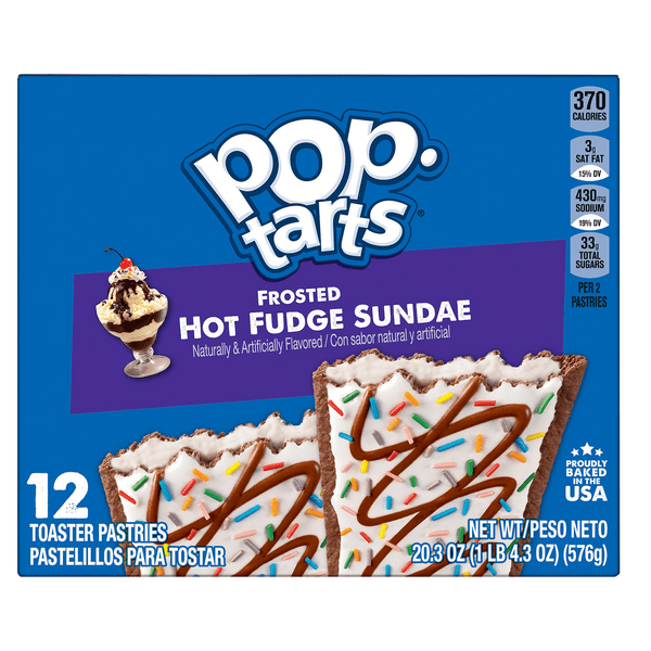 Save on PopTarts Toaster Pastries Frosted Hot Fudge Sundae 12 ct